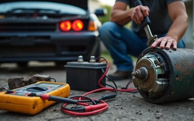 Démarreur en panne : symptômes et solutions