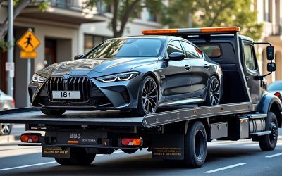 prix remorquage voiture sur plateau