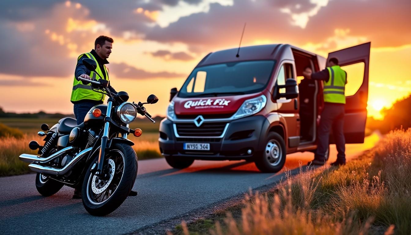 découvrez quand un dépannage est possible pour votre moto en panne et dans quels cas un remorquage devient obligatoire pour assurer votre sécurité et celle de votre véhicule.