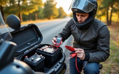 Panne batterie moto : que faire avant d’appeler