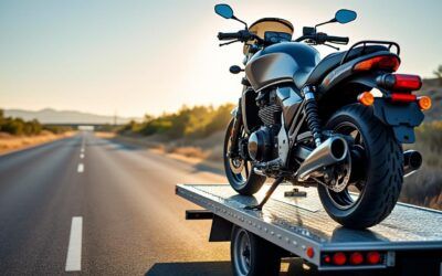 Remorquage moto : comment ça se passe (sans dégâts)