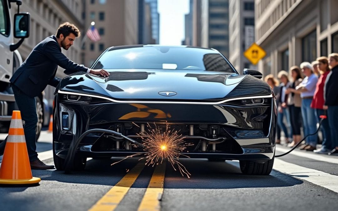 découvrez les précautions essentielles à prendre lors du remorquage d'une voiture électrique et les erreurs à éviter pour préserver sa batterie et son système électrique.