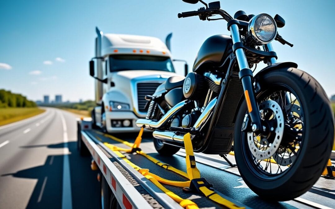 découvrez quand il est préférable d'opter pour un transport de moto sur plateau, les avantages et les situations idéales pour assurer la sécurité de votre deux-roues.