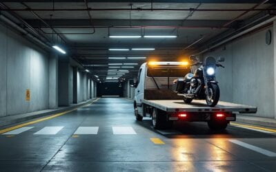 Remorquage deux-roues en sous-sol : accès et limites