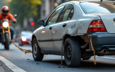 Remorquage deux-roues : erreurs qui abîment un véhicule