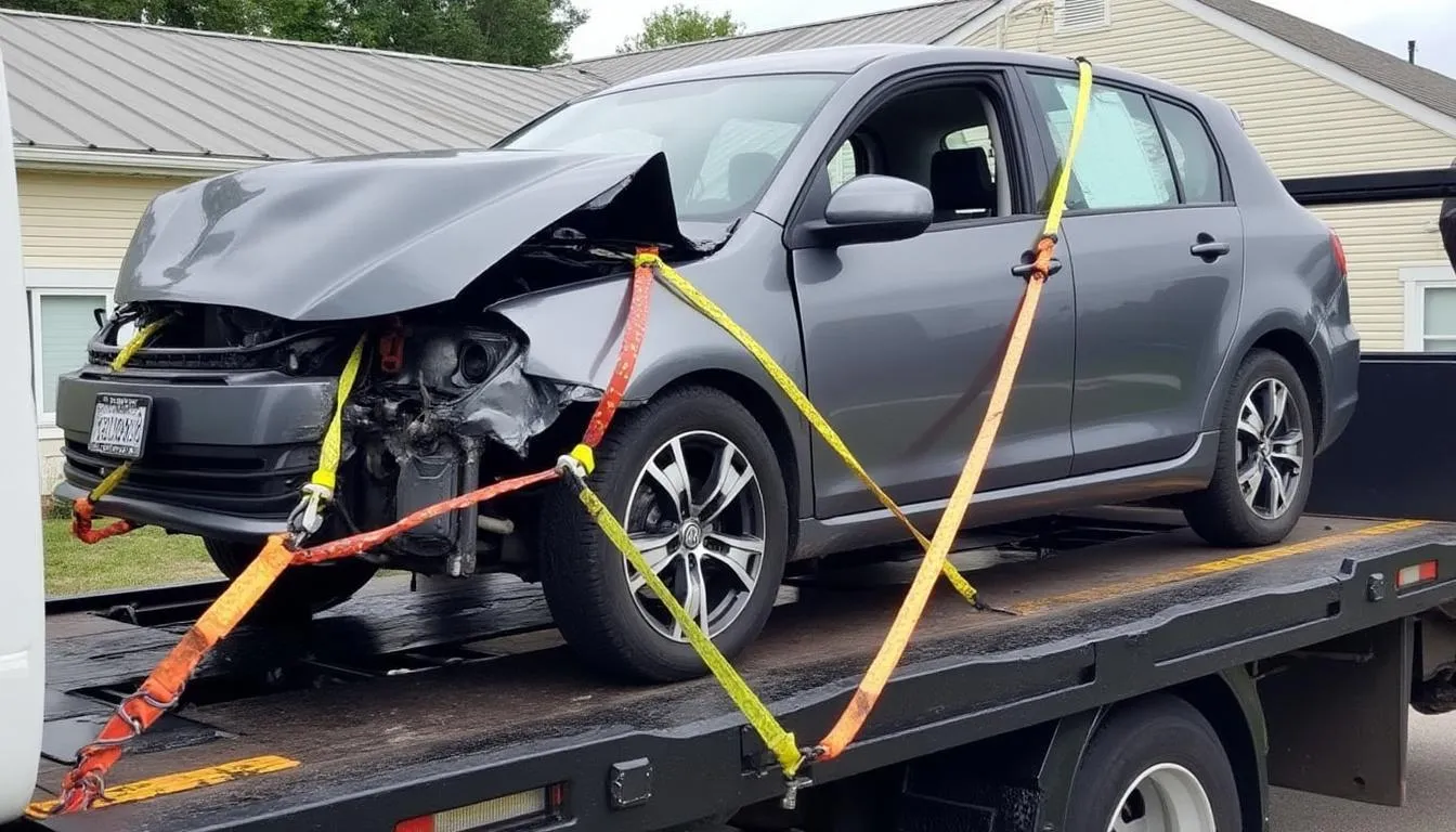 découvrez comment sécuriser efficacement votre voiture accidentée avant son transport lors d'un remorquage pour éviter tout dommage supplémentaire.