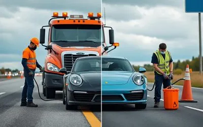 Erreur carburant : faut-il remorquer ou intervenir sur place ?