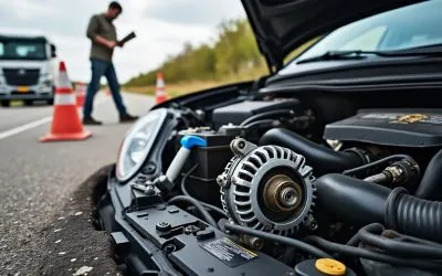 Alternateur HS : signes, risques, remorquage