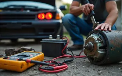 Démarreur en panne : symptômes et solutions